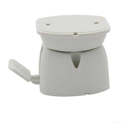 Retenedor de puerta, retenedor de nailon, accesorios de autocaravana, kit de repuesto de retenedor de puerta para autocaravana, caravana y caravana (1 unidad, blanco)