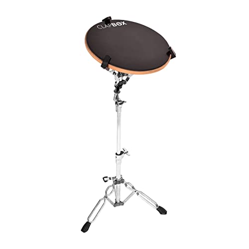 Image of Clapbox Drum Practice Pad - 8 inches, Black, CB-PPD (Practice Pad only)