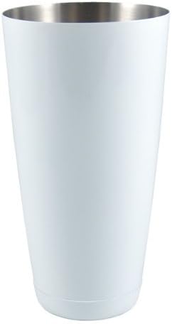 White - 28 oz. Weighted Cocktail Shaker Tin