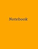  Notebook Journal Primary Compositon: Color Cover - Size (8.5 x 11 inches)- 400 Pages COVER ORANGE - COLLEGE RULED Lined Paper for student teacher ... artist – for all writing work – NCC85x11P400