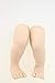 Pinky Reborn Unpainted Soft Vinyl Silicone Reborn Baby Doll Kit Set Including Head, Legs, Arms and Cloth Body Slip, Finished Size 22 Inch