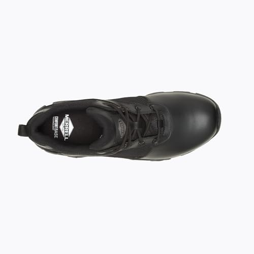 Image of Merrell Men's Moab 3 Response Tactical Industrial Shoes, Full-Grain Leather & Mesh Upper Waterproof Work Hiking Combat Boots