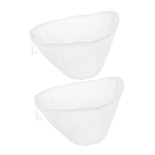 Gatuida 2 piezas Bolsa Colador Malla Fina Reutilizable Filtro para Alimentos Multiuso Ligera y Práctica para Cocina y Filtrado de Jugos