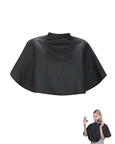 KGDUYC 1 Pieza Capa Peluqueria Chal de Color de Pelo Corto Capa Para Cortar el Pelo Impermeable Chal de Corte de Pelo de Salón Impermeable Delantal de Maquillaje Para Tinte de Cabello Champú