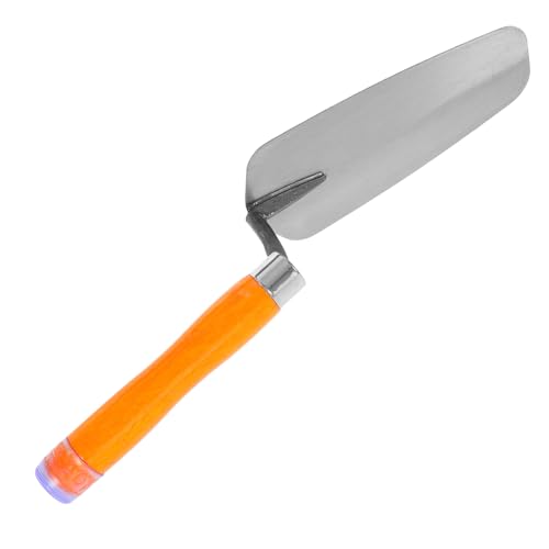 WOONEKY Llana Para Enlucir y Alisar Paneles De Yeso De Acero Inoxidable Resistente Con Mango Ergonómico Para Construcción y Enyesado, Herramienta Versátil Para Interiores y Exteriores, Tamaño Mediano