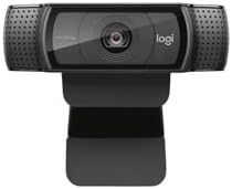 Webcam Logitech C920E Business FullHD 1080p 960-001360, preto