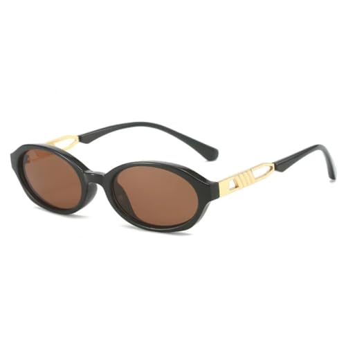 Lunettes de soleil rétro ovales protégeant les yeux des ultraviolets