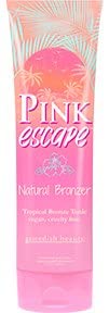 Pink Escape Tropical - Tónico de bronce natural y acabado impecable, humectante, 7 onzas