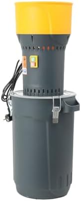 Bild 5 - Elektrische Getreidemühle mit 25L Eimer, 1000 Watt Elektromotor,6,5L Einfülltrichter, 300 kg/h, Schrotmühle mit Edelstahlklinge, fünf Siebe inkl., Zerkleinerer für Getreide, Futterherstellung