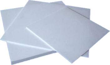 Generic 100X100Mm Ptfe Teflon Sheet Plate White Engineering Plastic(Size:1Mm Only)