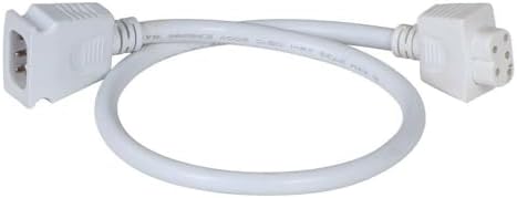 CounterMax Slim Stick - Interlink Cord-18 Inches Length and 3.5 Inches Wide-White Finish