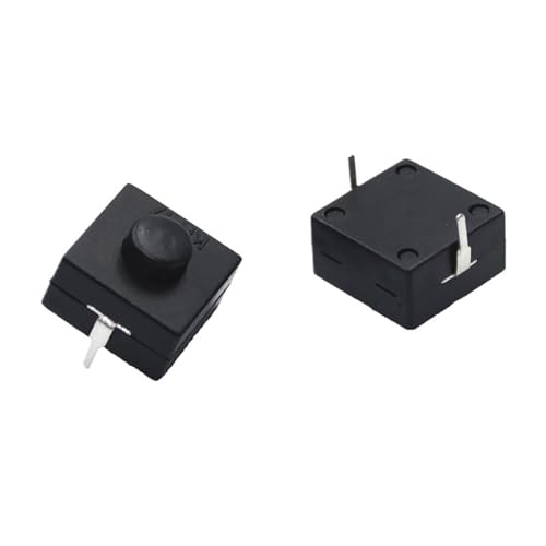 Interrupteur lampe de poche 2Pin résoud le faux contact bouton CB-1212-112D 1A