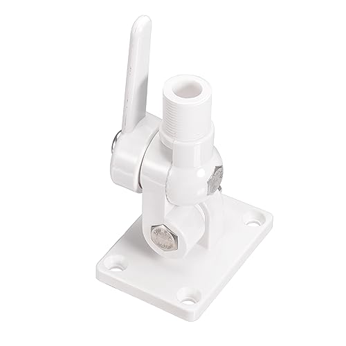 Image of Bingfu VHF Marine GPS Antenna Mounting Kit Dual-axis Heavy-Duty Adjustable Base Fixed Mount Bracket for Boat