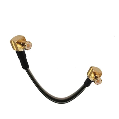 Câble coaxial MCX mâle à angle droit RG174 d'une longueur de 1m