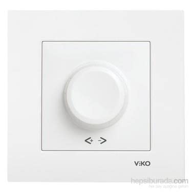 Viko Karre Beyaz R Dimmer Rl 600W A.Opp