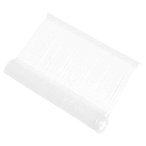 VILLFUL 5000pcs Plastic Hook Fasteners for Clothing Tagging Hanging Tag Fasteners Sticky Tabs for Wall Hanging