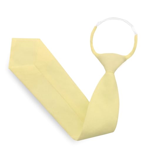 Cotton Kids Tie Solid Color Boys Ties, 2.7