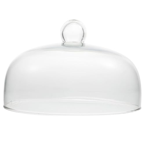 Abaodam Stilvolle Glas-kuchenglocke Kuchenglocken Zur Präsentation Von Kuchenabdeckungen Lebensmitteln Für Geburtstage Und Hochzeiten