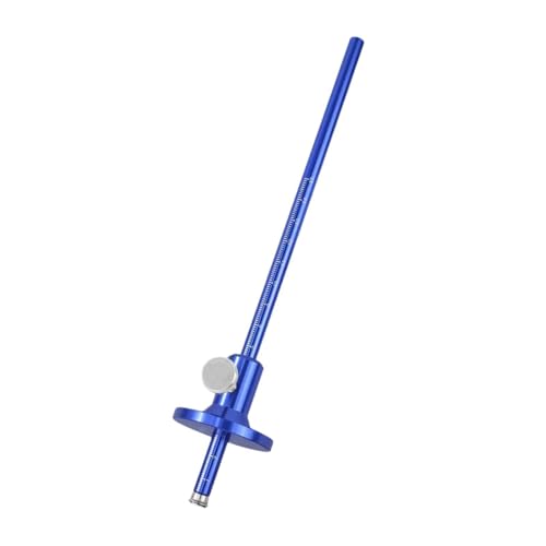 MotiveTech ホイールマークゲージ 木工モルタルガイド アルミ合金素材 ダブルヘッド設計 精密目盛り 並行線引き 快適な持ち手 操作簡単 DIY木工作業に適用 20.3cmx4cmx4cm