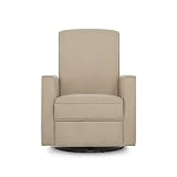 Evolur Raleigh Glider Chair , Recliner Chair, Swivel and Rocking Chair for Nursery in Fawn