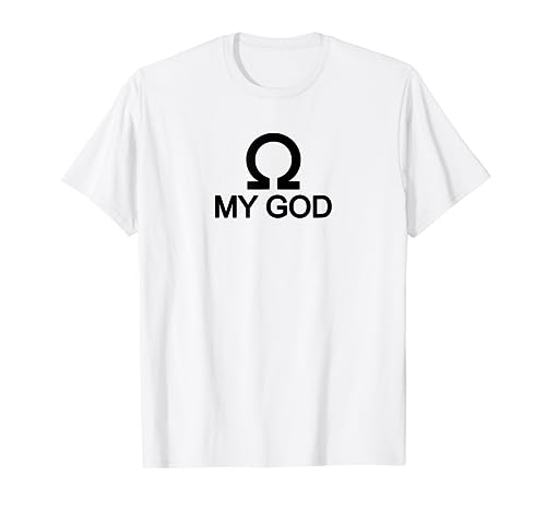 ohm my god divertido electricista eléctrico ingeniero ciencia diversión Camiseta