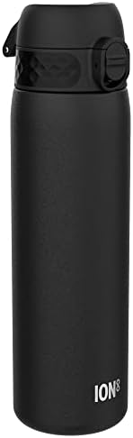 Ion8 Leak Proof Slim Water Bottle, Vacuum Insulated Steel, 500ml (17oz)