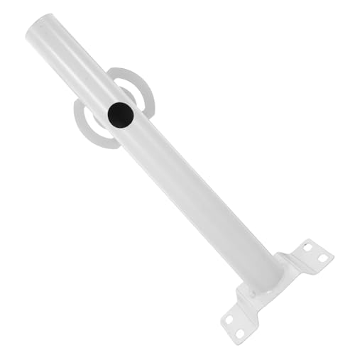 NUOBESTY Supporto Metallo per Lampada da Parete Braccio per Lampioni Stradali e Staffa Resistente e Facile da Installare Accessorio per Esterno