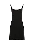 OPTIMALE PASSFORM: Das zeitlose Kleid sitzt bequem und sorgt für ein angenehmes Tragegefühl. Das Tank Top Kleid in Mini-Länge überzeugt durch sein hochwertiges Material und den körperbetonten Schnitt.