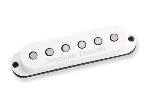 Seymour Duncan Custom Staggered Strat - Neck/Middle/Bridge - White
