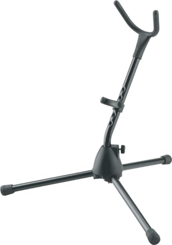 K&M König & Meyer Saxophone Tripod Stand 14300.000.55 | Stable Secure Adjustable/Folding Stand For...
