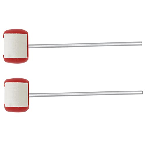 Set 2 piezas mazas de fieltro para pedal de bombo miniatura 1