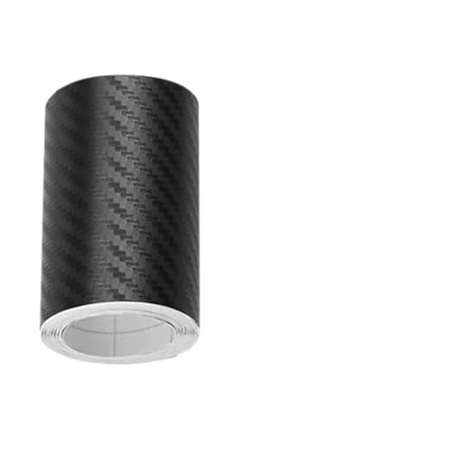 Bande carbone de protection de coffre et seuil de porte auto adhésive 10cm x 1m