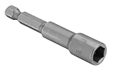 Bicchiere adattatore magnetico da 8 mm da 1/4", ideale per strumenti di montaggio e fissaggio delle viti.