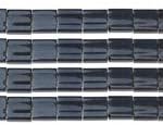 Miyuki TILA Beads 5x5mm 2 Hole TL0464 Light Gunmetal Opaque 250Gms Bulk Bag of Japanese Glass Beads