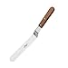 Ateco 1389 Offset Spatula with 9.75-Inch Stainless Steel Blade, Wood Handle