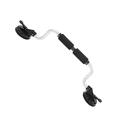 BRIGHTFUFU Boat Load Assist Suction Cup Kayak Canoe Roller Car Roof Loader Kayak Roof Loader 40kg Capacity