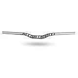 【Materiale】 Il manubrio della mountain bike è realizzato interamente in fibra di carbonio, che è forte e bello, e il manubrio della bicicletta smerigliato con utensili in argento è squisito e leggero.