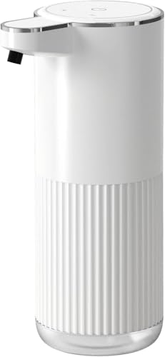 Automatic Liquid Soap Dispenser, Touchless Soap Dispenser Bathroom,Upgrade Hand & Dish Electric Dispenser Adjustable Waterproof Wall Mount Kitchen Auto Soap Pump for Thin and Thick Liquid