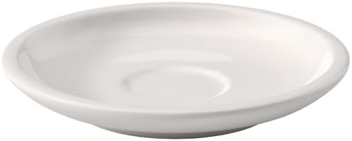 Villeroy & Boch Artesano Original Espresso Cup Saucer, 4.75 in, Premium Porcelain, White