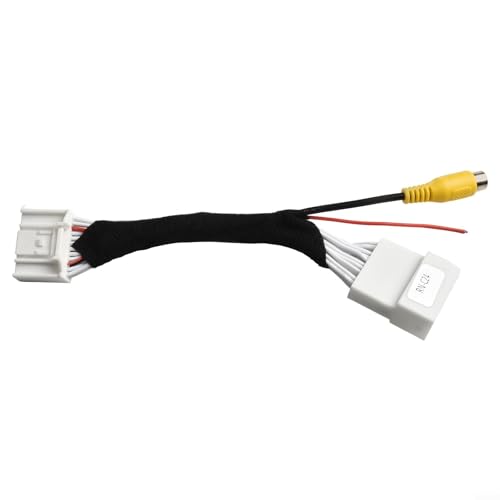 Gdfnmogo Câble adaptateur de caméra de recul 24 broches pour Dacia et Opel - Faisceau de câblage compatible avec Clio 4, Dokker, Logan, Sandero, Duster,...