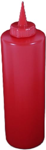 カンダ(kanda) KD ディスペンサー ポリエチレン製 720(720cc) (720cc) 日本製 燕三条 調味料入れ ケチャップ マヨネーズ 赤 068190