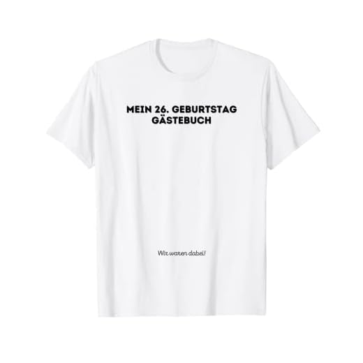 27 cumpleaños decoración hombre mujer – libro de visitas cumpleaños cumpleaños Camiseta