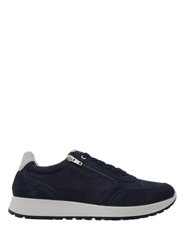 Sneakers en nubuck femme chaussure basse confortable zip latéral Enval Soft