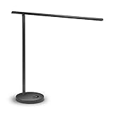 meross Lámpara Escritorio LED Mesa de Noche Lámpara Lectura Cama Inteligente Wifi Compatible con Apple HomeKit Siri, Alexa, Google Home y SmartThings, 2700-6000K Luz Regulable, Remoto para Leer