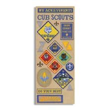K&Company Cub Scout Images Embossed Stickers