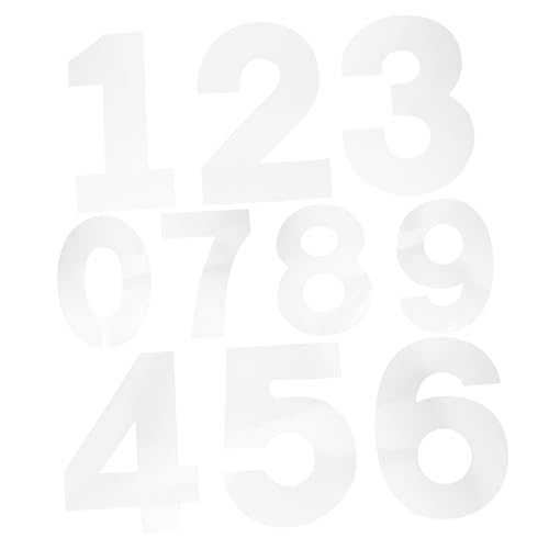 BRIGHTFUFU 1Set Cake Molds Flat Plastic Stencils for Baking Heart Shaped Birthday Cake Molds Kitchen Tool Template for Cakes for Celebrations