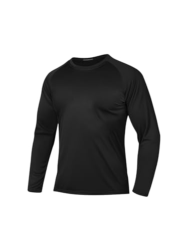 3 Pack Men Long Sleeve Shirts Moisture Wicking UPF Sun Protection Tee Quick Dry Workout T-Shirts Casual Running Shirt2