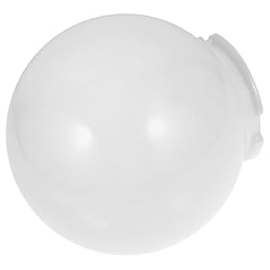 Sewacc Milchweißer Kugel Lampenschirm