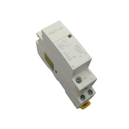 Contrôleur modulaire Rail CT1 2P 25A pour la gestion électrique domestique efficace 220V