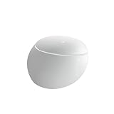 laufen alessi dot Colorazione: bianco Laufen Alessi one WC suspendu, chasse deau basse, sans rebord, 585x390, kit de montage inclus, H8209714000001, H8209714000001, Colorazione: bianco